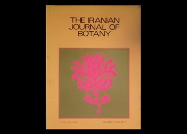 عنوان کتاب:Iranian Journal of Botany