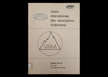 عنوان کتاب:UNION Internationale des associations d`alpinisme. (UIAA). Bulletin.NO54