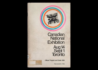 عنوان کتاب:CANADIAN NATIONAL EXHABITION AUG14 SEP 1 TORONTO 