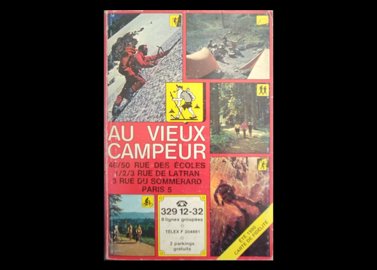 عنوان کتاب:Catalogue Vieux Campeur au vieux campure premier specialiste francais du ski