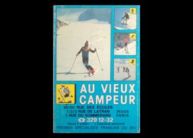 عنوان کتاب:Catalogue Vieux Campeur au vieux campure premier specialiste francais du ski