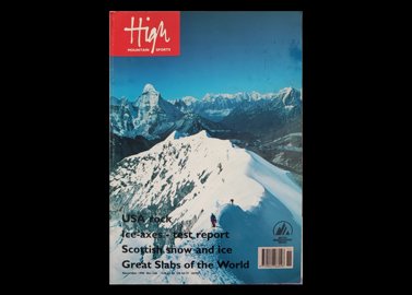 عنوان کتاب:HIGH(High Mountain Sports Magazine ) 1996