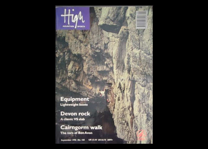 عنوان کتاب:High Mountain Sports Magazine : APRIL 1996 No 166