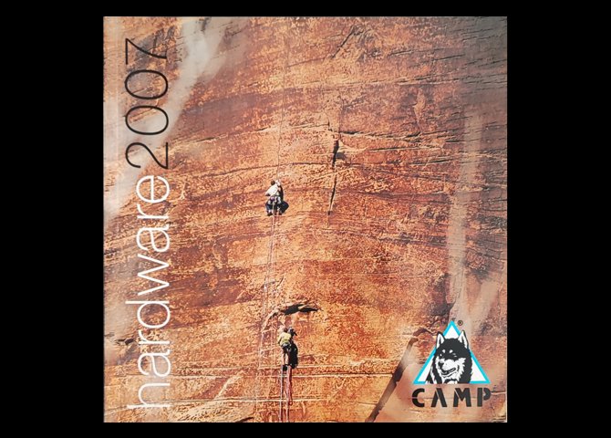 عنوان کتاب:HARDWARE 2007  CAMP CASSIN ALPINISMO IN EVELIOSION CATALOG