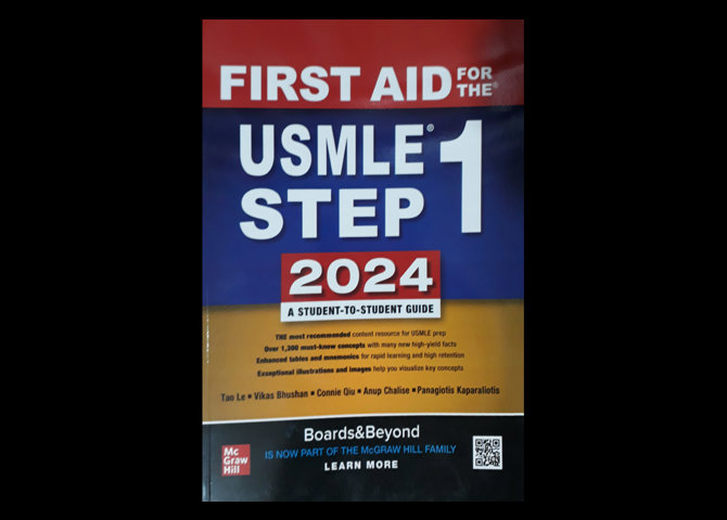 انگلیسی First Aid for the USMLE Step1 2024